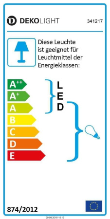 картинка Настенный светильник Asterope linear 341217 от магазина BTSvet
