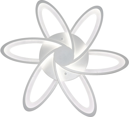 картинка Потолочная люстра светодиодная с управлением пультом смартфоном и голосом регулировкой цветовой температуры и яркости ночным режимом и таймером LED LAMPS 81217 от магазина BTSvet