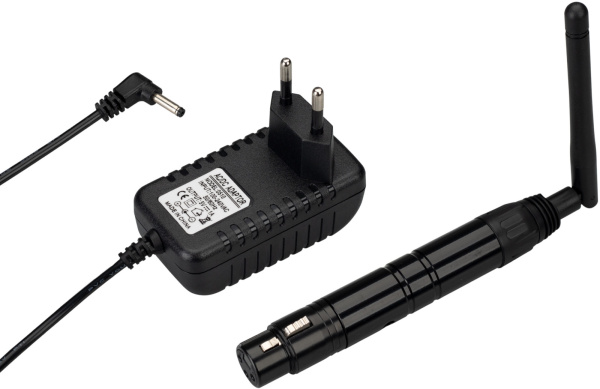 Усилитель SMART-DMX-Receiver Black (5V, XLR3 Male, 2.4G) (Arlight, IP20 Металл, 5 лет) 028417