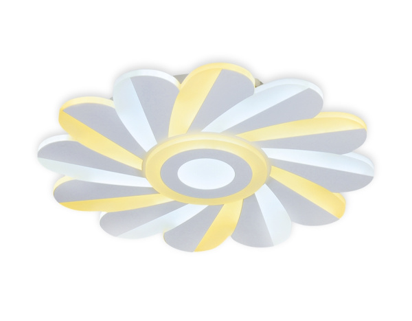 Потолочная люстра светодиодная с пультом регулировкой цветовой температуры и яркости с ночным режимом ACRYLICA FA850