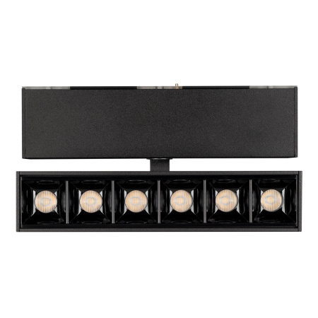 картинка Трековый светильник светодиодный MAG-LASER-FOLD-45-S160-6W Warm3000 (BK, 15 deg, 24V) (Arlight, IP20 Металл, 3 года) 026970 от магазина BTSvet