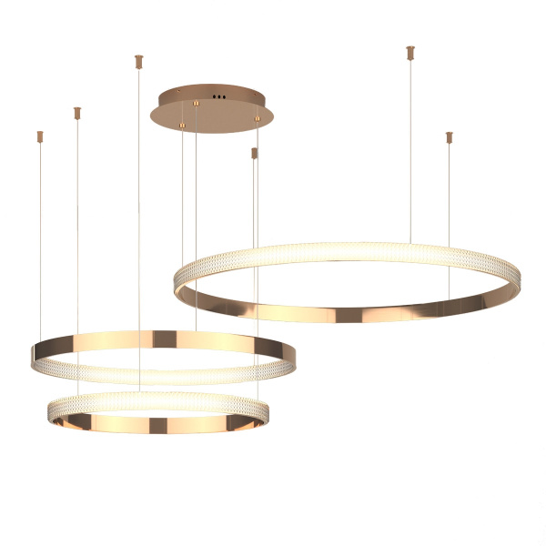 Подвесная люстра светодиодная с пультом и управлением смартфоном регулировкой яркости Smart Posh 90275/3