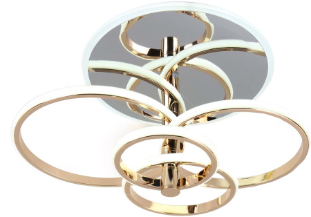 Потолочный светильник светодиодный с пультом Escada CONTOUR 10213/4LED BL Chrome