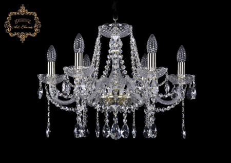 Хрустальная подвесная люстра 11.12.6.195.Gd.Sp