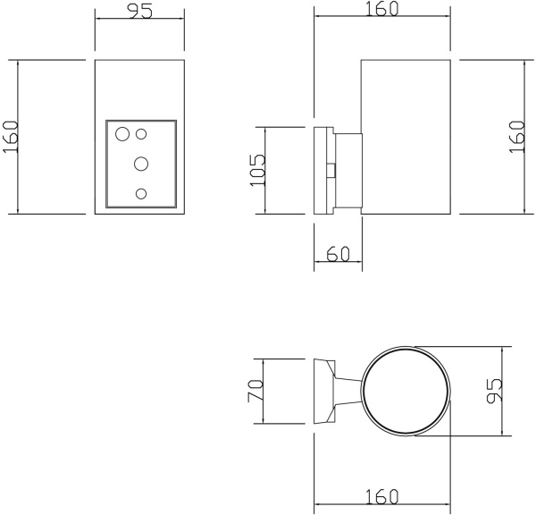 картинка Архитектурная подсветка Rando O419WL-01W IP 54 от магазина BTSvet