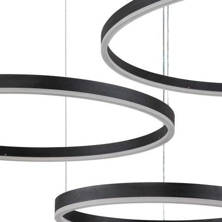 картинка Подвесной светильник Galass V000032L (14001/3P Black) от магазина BTSvet