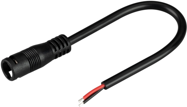 Коннектор выводной DC-MONO-2PIN-L150-F (JACK 5.5, LOCK) (Arlight) 032854