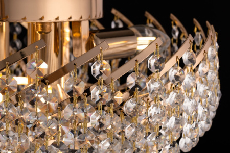 картинка Хрустальная люстра Diamant 10 DIA120-06-G от магазина BTSvet