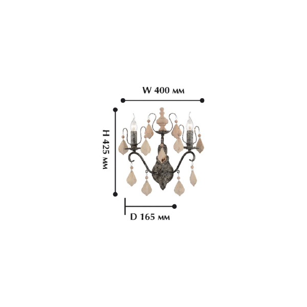 картинка Бра Albero 1763-2W от магазина BTSvet