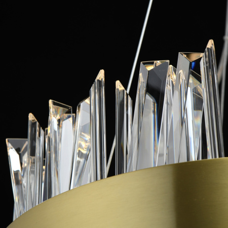 картинка Подвесная люстра светодиодная хрустальная Аделард с пультом управления 642014801 от магазина BTSvet