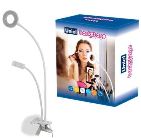 Интерьерная настольная лампа светодиодная ULK-F51-8W/SW/DIM IP20 WHITE