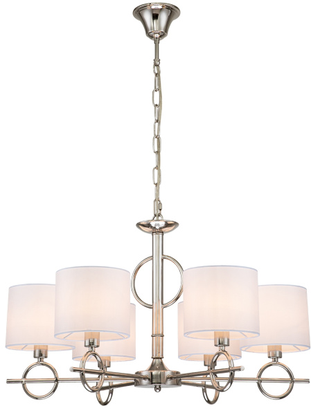 Подвесная люстра Moraine 10167/6PL E14*40W Nickel