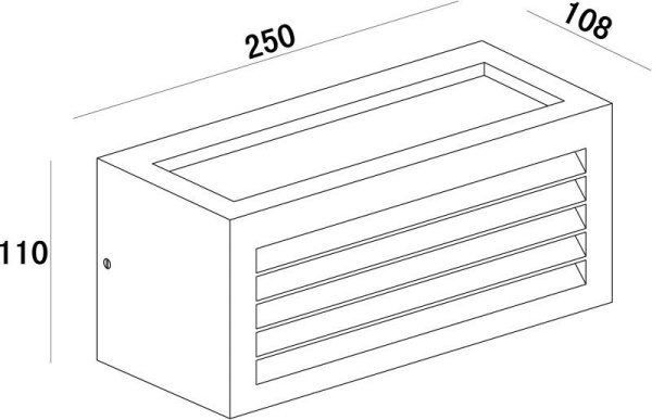 картинка Настенный светильник уличный Wall 731060 от магазина BTSvet