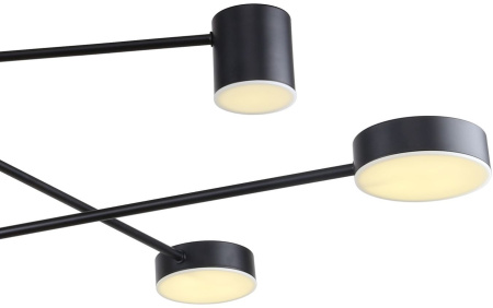 картинка Потолочная люстра на штанге Ducan 3094-6P от магазина BTSvet