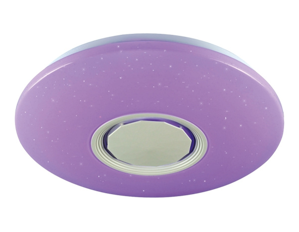 картинка Потолочный светильник светодиодный с пультом и MP3 RGB Orbital FF201 от магазина BTSvet