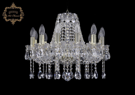 Хрустальная подвесная люстра 11.12.12.165.Gd.Sp