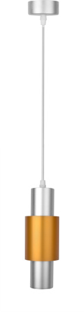 Подвесной светильник 20037 20037SMP/01 LED 7+3+3W 4000K серебро/золото