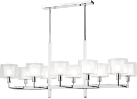 картинка Потолочная люстра на штанге MAESTRO SP-PL10 L1100 CHROME от магазина BTSvet