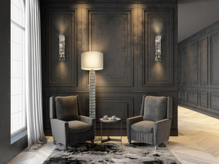 картинка Торшер с выключателем Talento DIA008FL-01CH от магазина BTSvet