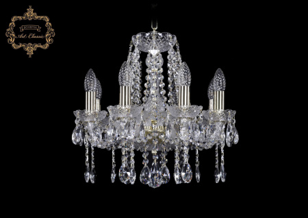 Хрустальная подвесная люстра 11.12.8.141.Gd.Sp