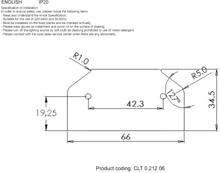 картинка Заглушка CLT 0.212 CLT 0.212 06 от магазина BTSvet