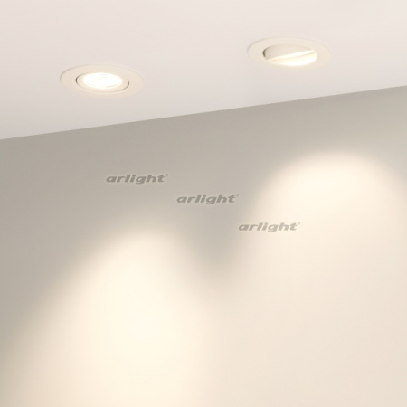 картинка Светильник встраиваемый LED LTD-POLAR-TURN-R80-5W Warm3000 (WH, 36 deg, 230V) (Arlight, IP20 Пластик, 3 года) 032857 от магазина BTSvet