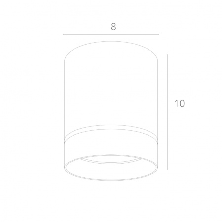 картинка Точечный светильник A1909PL-1WH от магазина BTSvet