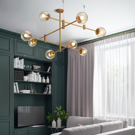 картинка Потолочная люстра GAP золото от магазина BTSvet