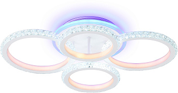 Потолочная люстра светодиодная с RGB подсветкой и пультом Original FA9524