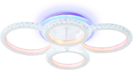 Потолочная люстра светодиодная с RGB подсветкой и пультом Original FA9524