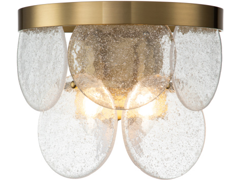 Настенный светильник Bianco V000014 (12018/2W Brass)