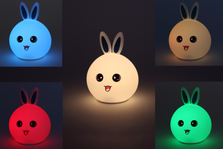 картинка Ночник светодиодный для детской с диммером и выключателем NLED-416-2W-BU от магазина BTSvet