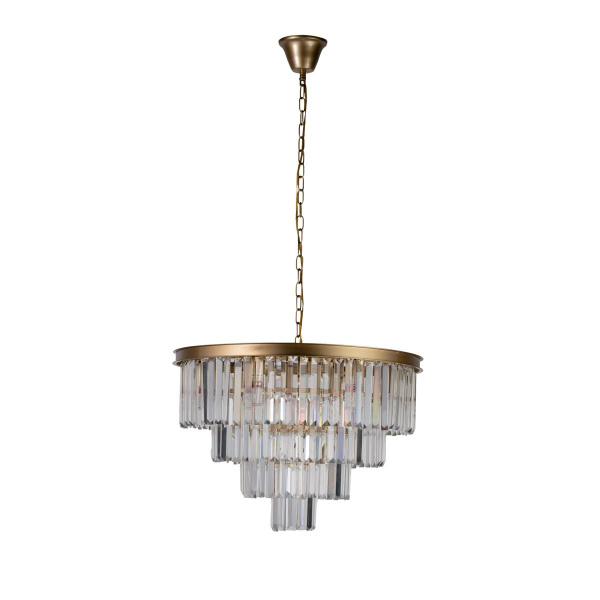 Подвесная люстра хрустальная светодиодная Prism Clear 10019/600C