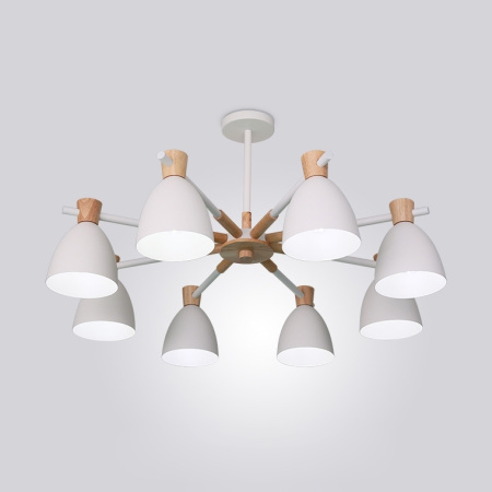 Потолочная люстра светодиодная FOLKE 8 White