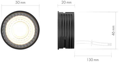 картинка Светодиодный модуль DK3000 DK3000-7W-BK от магазина BTSvet