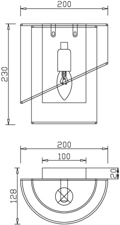 картинка Бра настенное Earth FR5171WL-01BS от магазина BTSvet