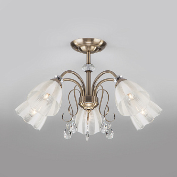 Потолочная люстра хрустальная Floranse 30155/5