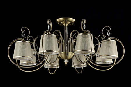 картинка Потолочная люстра Simone  FR2020-CL-08-BZ от магазина BTSvet