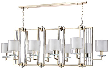 Подвесная люстра NICOLAS SP10 L1300 GOLD/WHITE