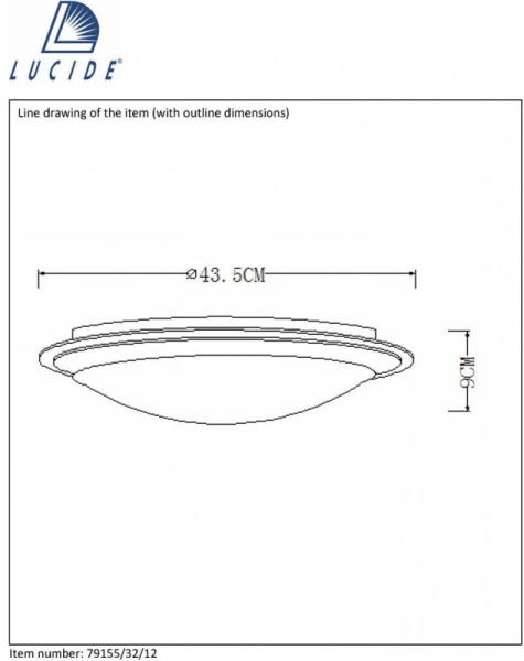 картинка Потолочный светильник Gently 79155/32/12 от магазина BTSvet
