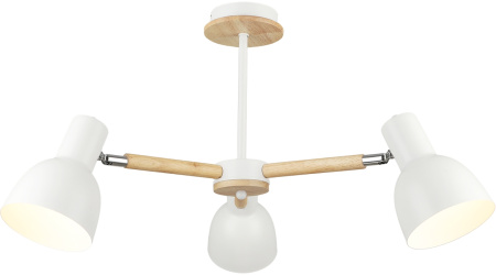 Потолочная люстра на штанге Imex MD.4748-3-S WH+CH