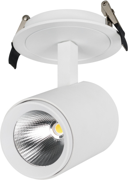 LED спот встраиваемый LGD-LUMOS-R76-16W Warm3000 (WH, 20 deg) (Arlight, IP20 Металл, 3 года) 023700
