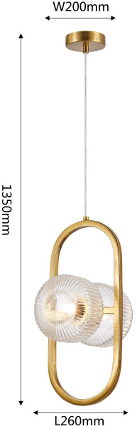 картинка Подвесной светильник Malinconia 4051-2P от магазина BTSvet