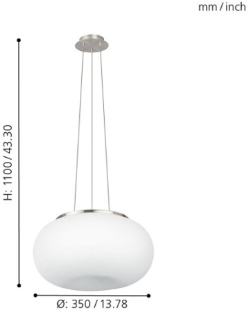 картинка Подвесной светильник Optica 86814 от магазина BTSvet