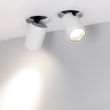 картинка LED спот встраиваемый LTD-PULL-R100-10W Day4000 (WH, 24 deg, 230V) (Arlight, IP20 Металл, 5 лет) 031364 от магазина BTSvet