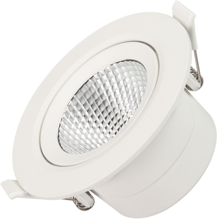 Светильник встраиваемый LED LTD-POLAR-TURN-R105-10W Day4000 (WH, 36 deg, 230V) (Arlight, IP20 Пластик, 3 года) 032311