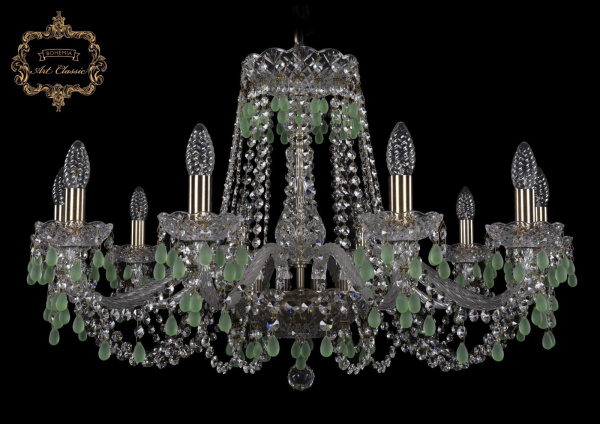 Хрустальная подвесная люстра 11.24.10.300.Br.V5001