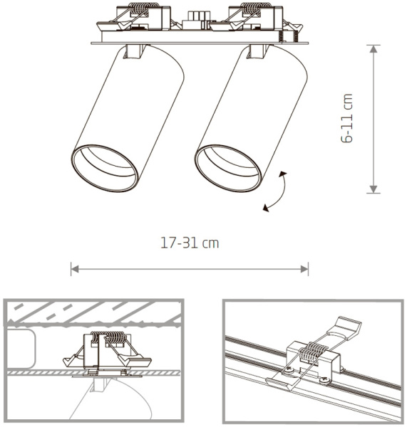 картинка Спот Nowodvorski Mono Surface 7684 от магазина BTSvet