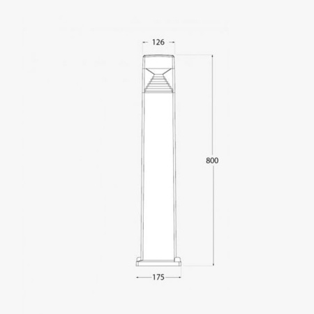 картинка Наземный светильник Ester 800 DS1.564.000.AXD1L от магазина BTSvet