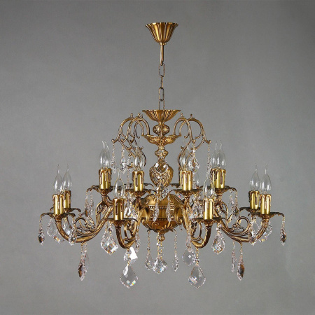 Большие Alicante 8888/8+8 AB Leaf Crystal